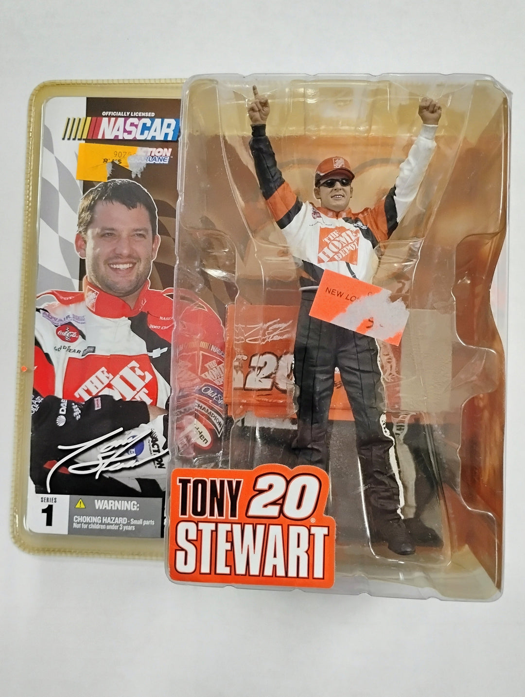 2003 Mcfarlane NASCAR Tony Stewart Series 1 Sealed