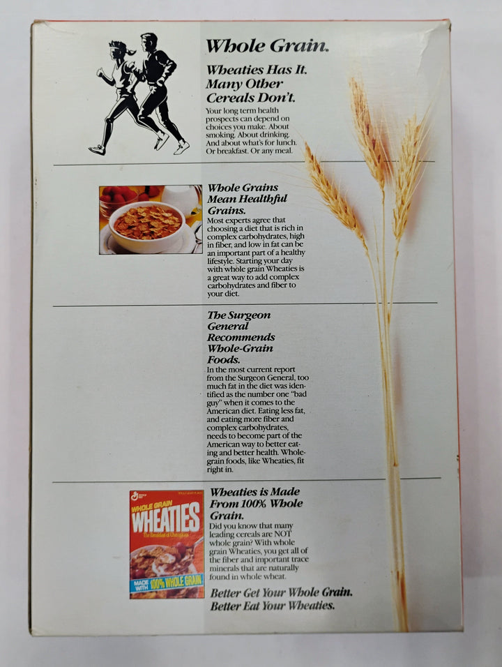 12oz General Mills Wheaties Michael Jordan Cereal Box MJ Pouring Cereal Box Empty Box