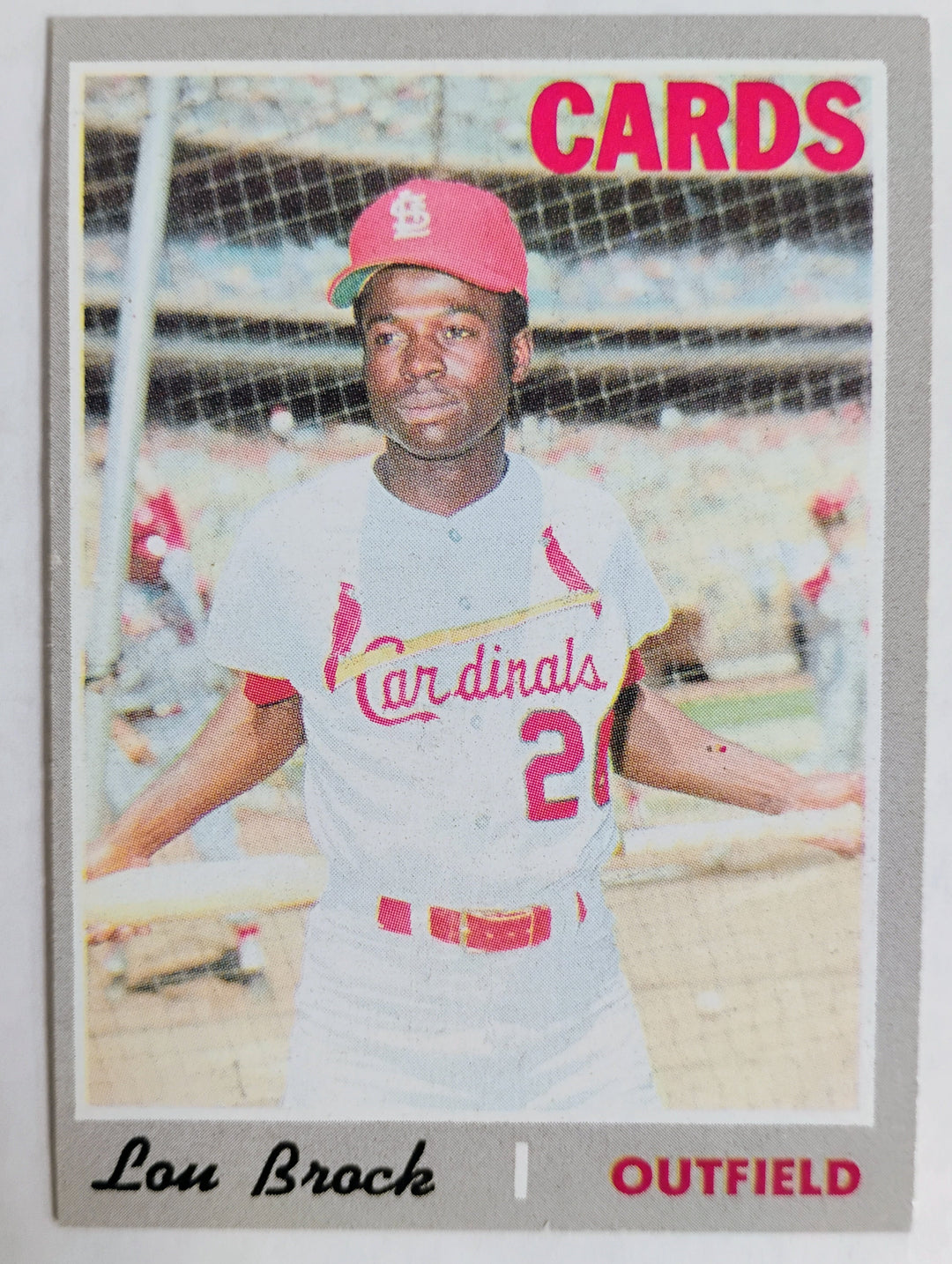 1970 Topps Baseball Lou Brock #330  NM-Mint
