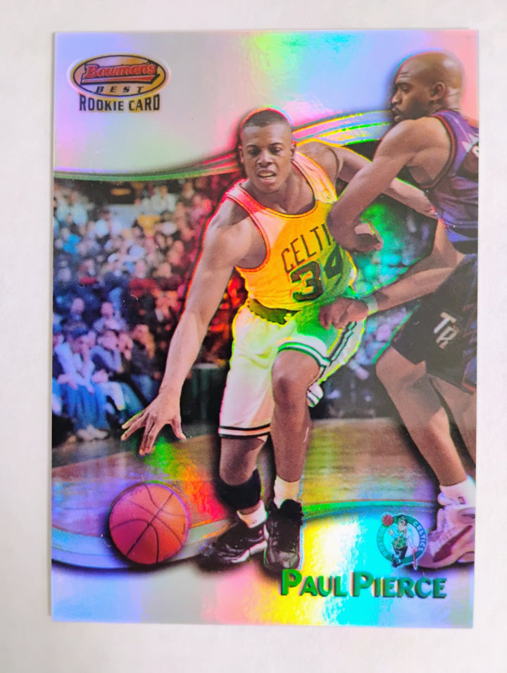 1998 Bowman's Best Basketball Paul Pierce #110 Refractor /400 Mint