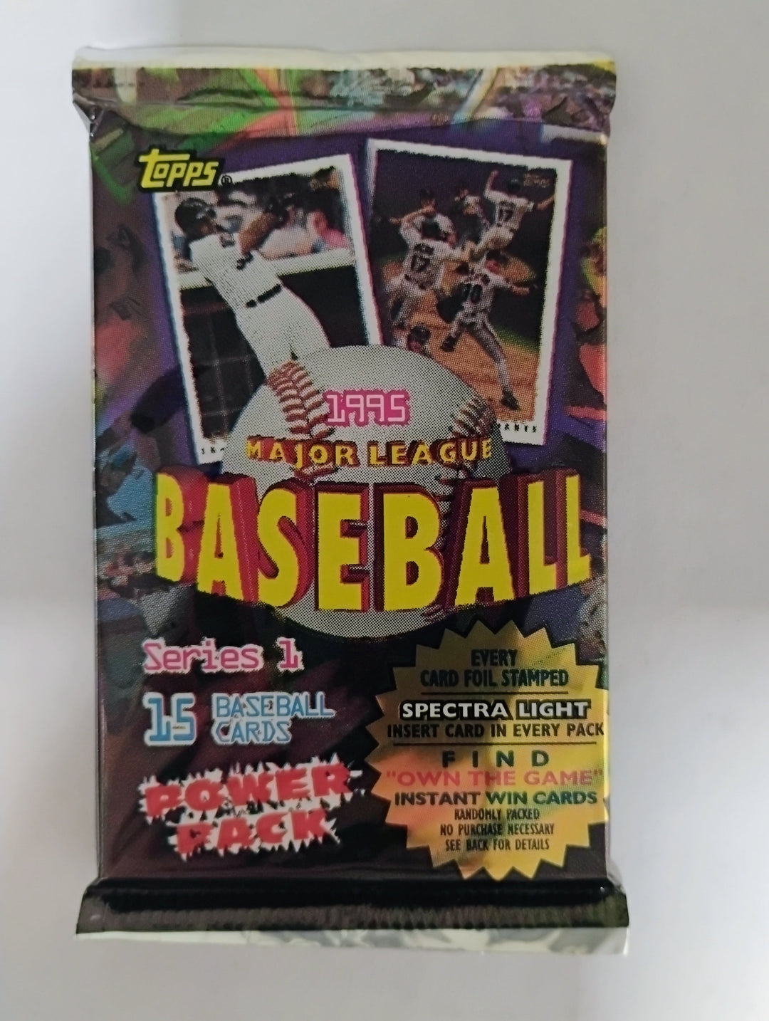 1995 Topps Baseball Series 1 Sealed Pack