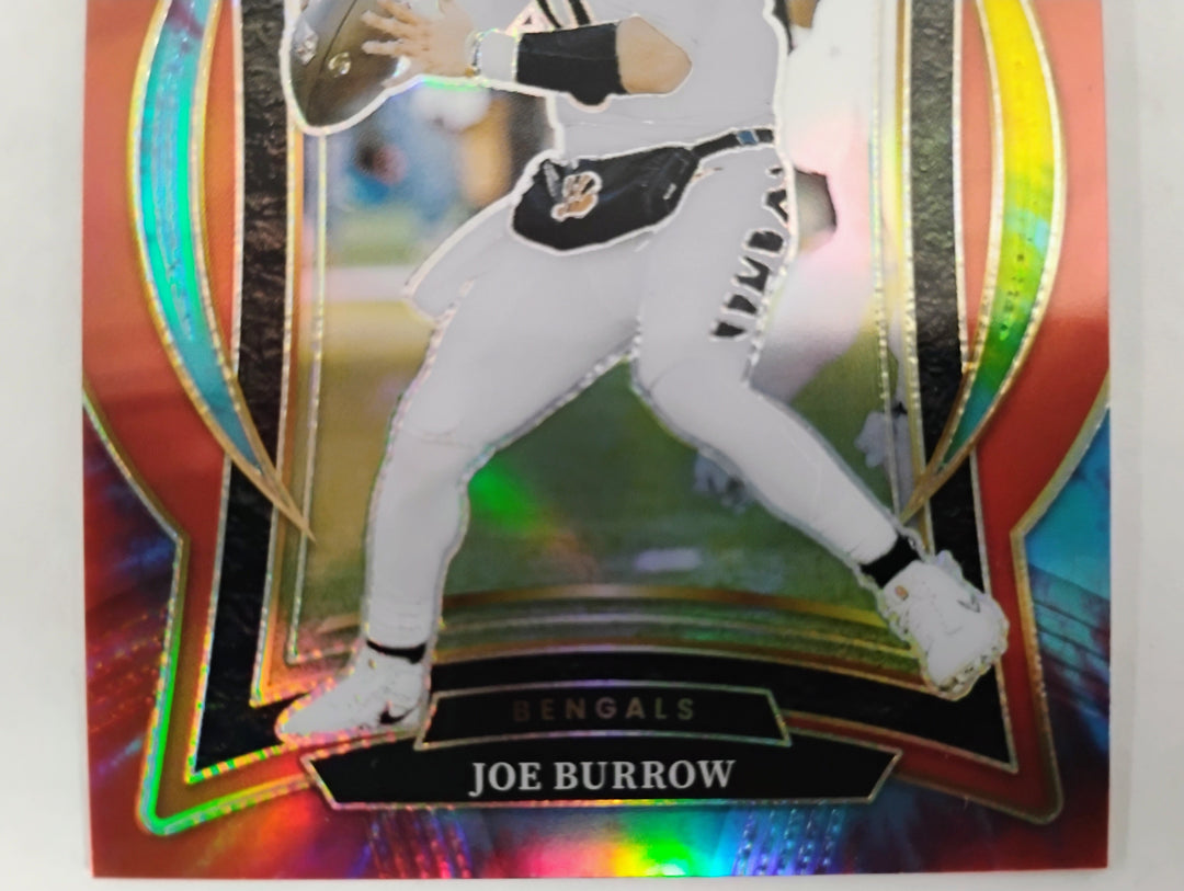2024 Panini Select Football Joe Burrow #39 Concourse Tie-Dye Prizm