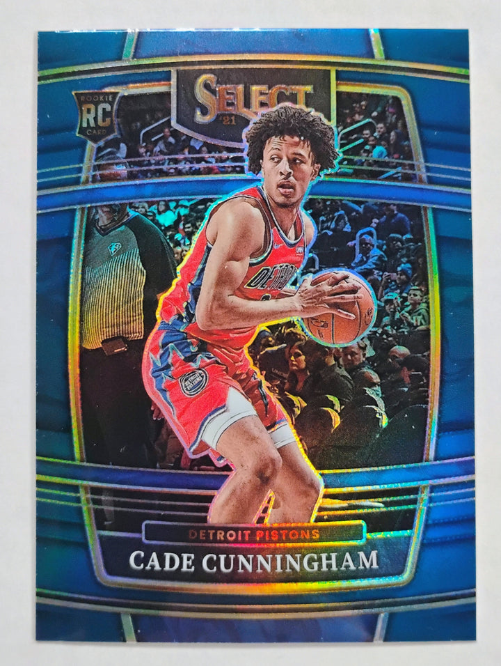 2021-22 Panini Select Cade Cunningham Concourse Rookie Silver Prizm #11