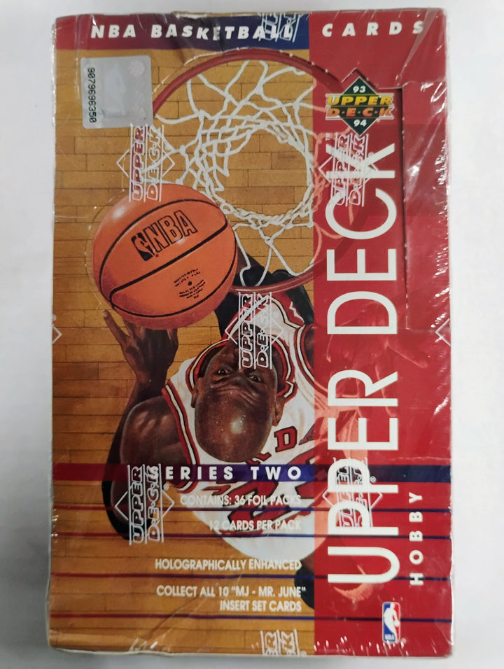1993-94 Upper Deck Basketball Series 2 Hobby Box