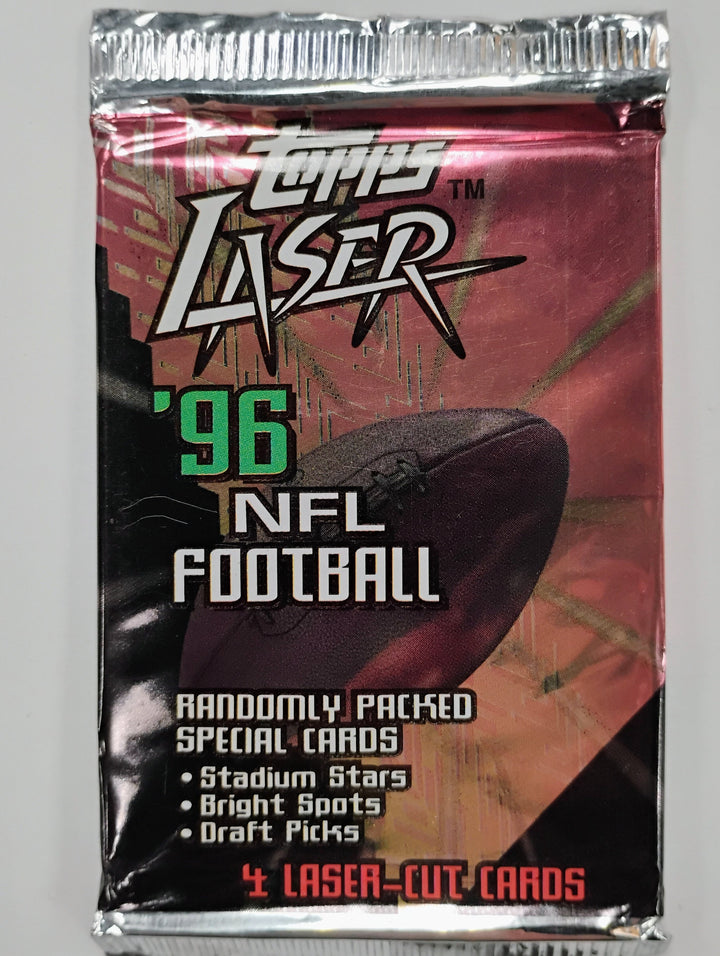 1996 Topps Laser Football Sealed Pack