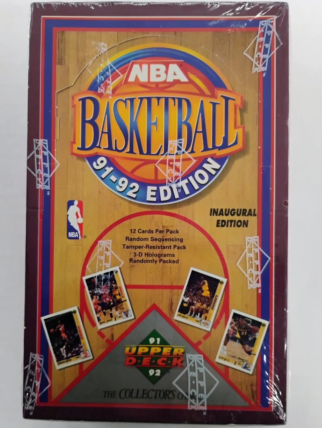 1991-92 Upper Deck Basketball Series 1 Sealed Box