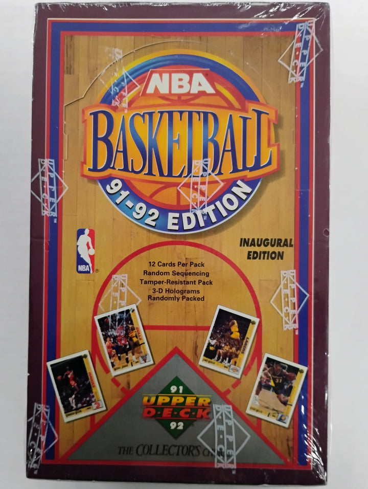 1991-92 Upper Deck Basketball Series 1 Sealed Box