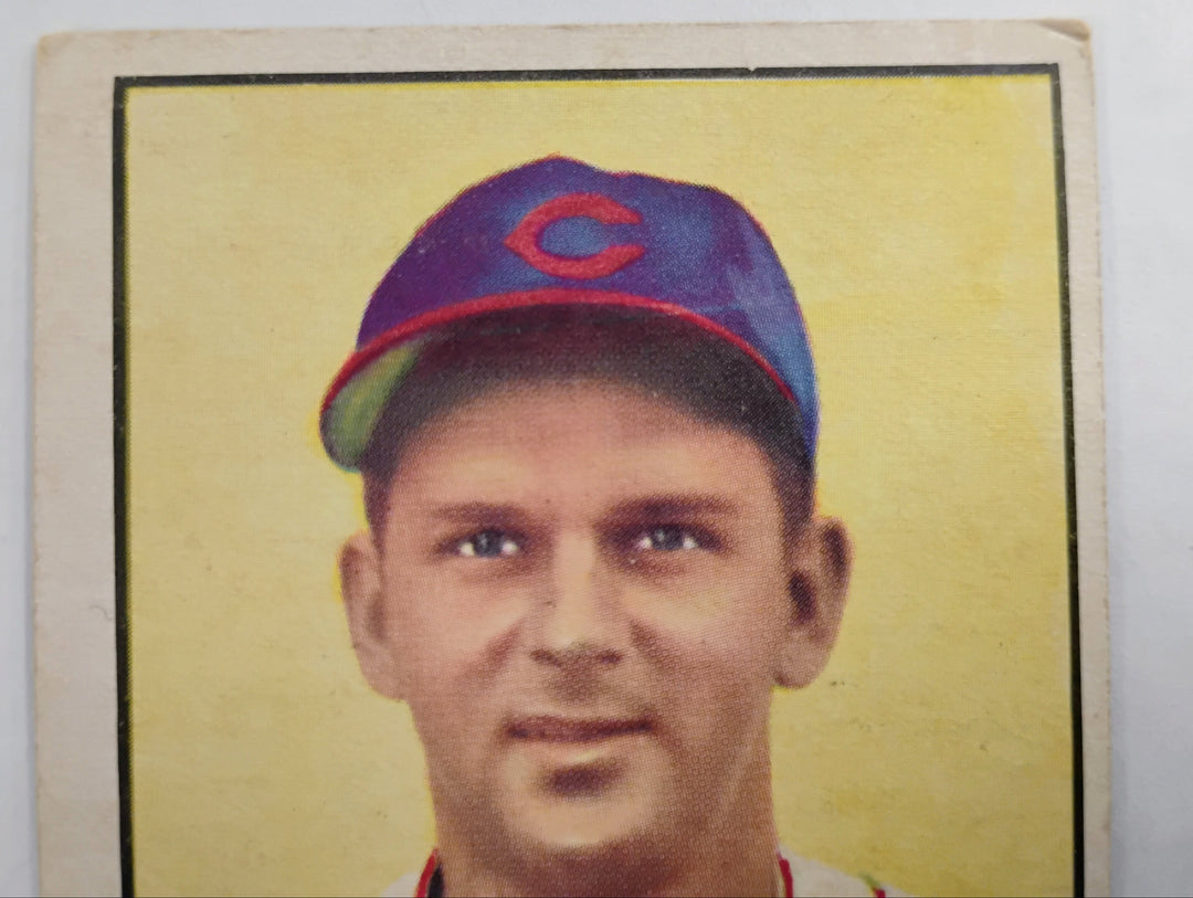 1952 Topps Baseball Barney McCosky #300 Red Back