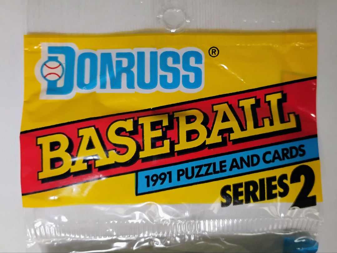 1991 Donruss Baseball Series 2 Rack Pack