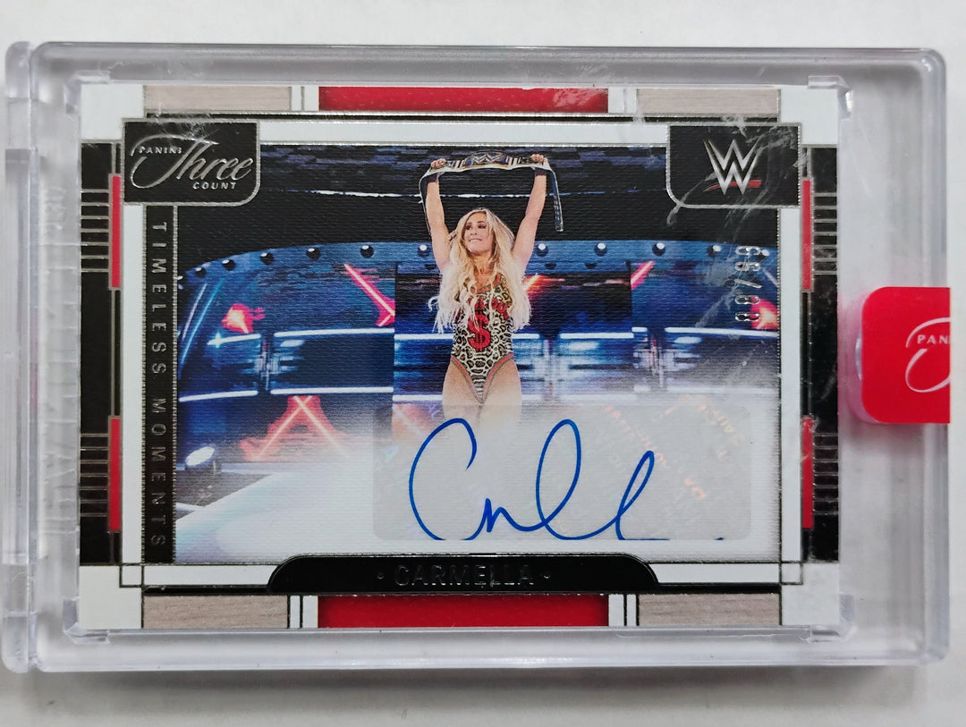 2024 Panini Three Count WWE Wrestling Carmella #TH-CML