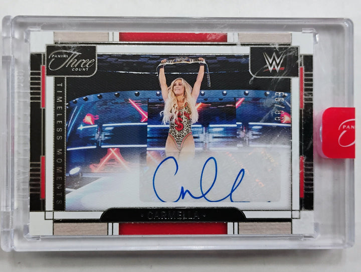 2024 Panini Three Count WWE Wrestling Carmella #TH-CML
