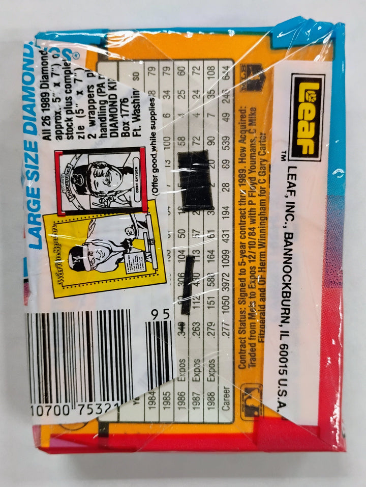 1989 Donruss Baseball Cello Pack