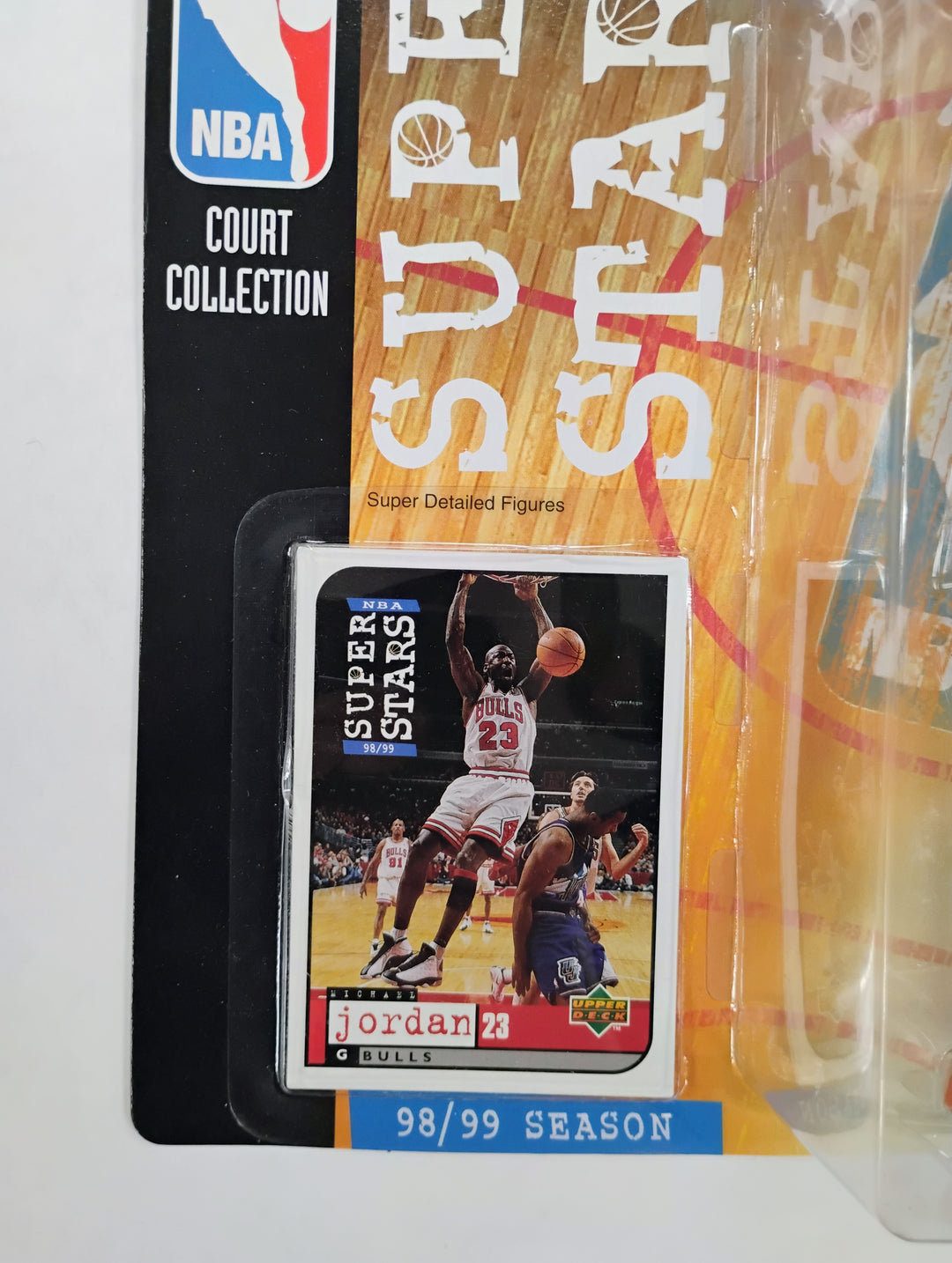 1998 Mattel NBA Super Stars Basketball Michael Jordan 2 of 4 Red Jersey