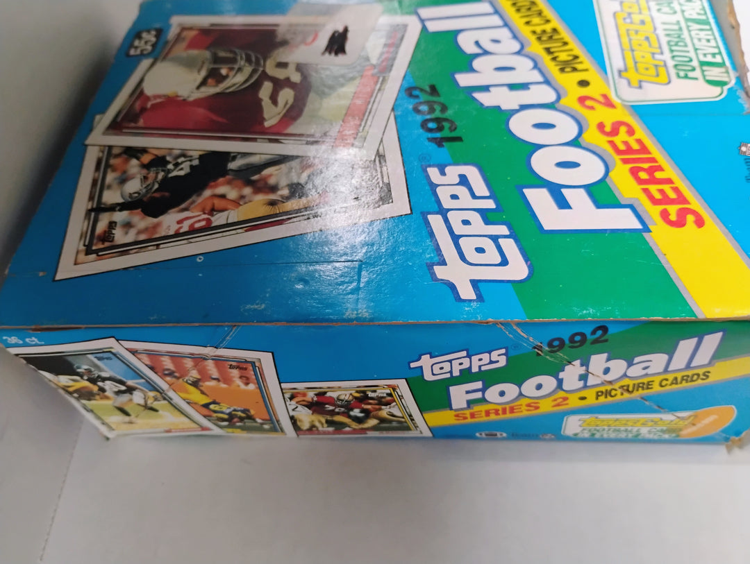 1992 Topps Football Series II Wax Box