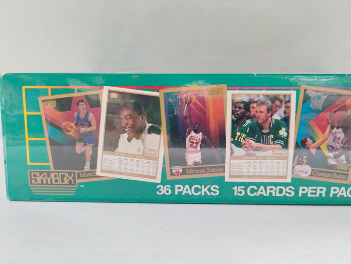 1990-91 Skybox Basketball Series II Sealed Box
