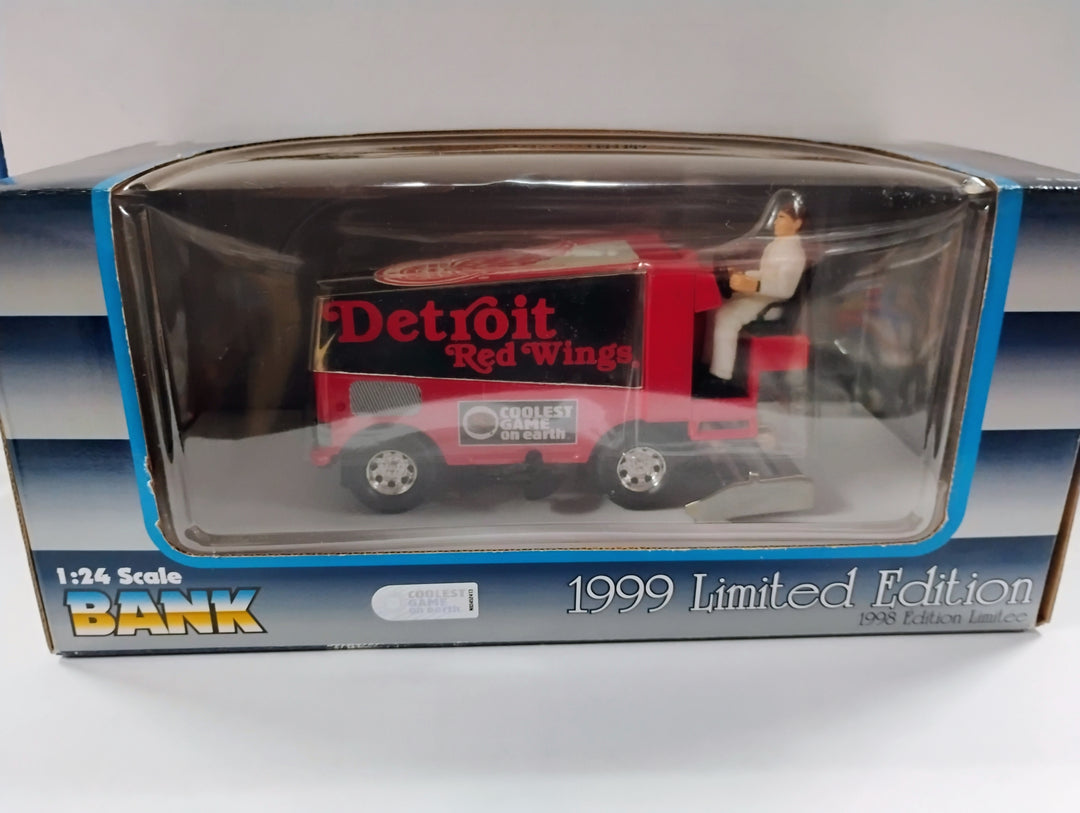 1999 Detroit Red Wings Hockey Team Zamboni Bank