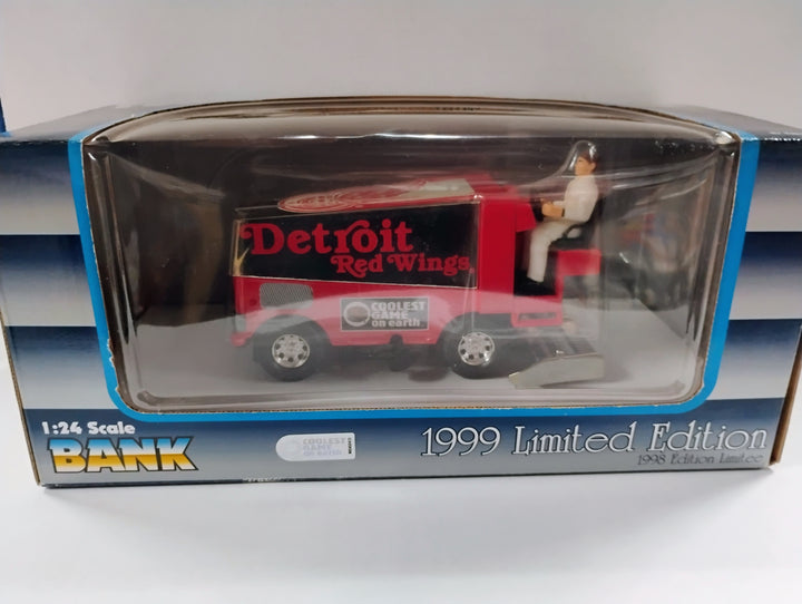 1999 Detroit Red Wings Hockey Team Zamboni Bank