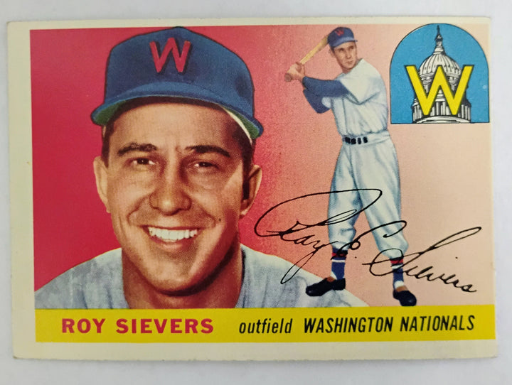1955 Topps Baseball Roy Sievers #16 NM/ Mint