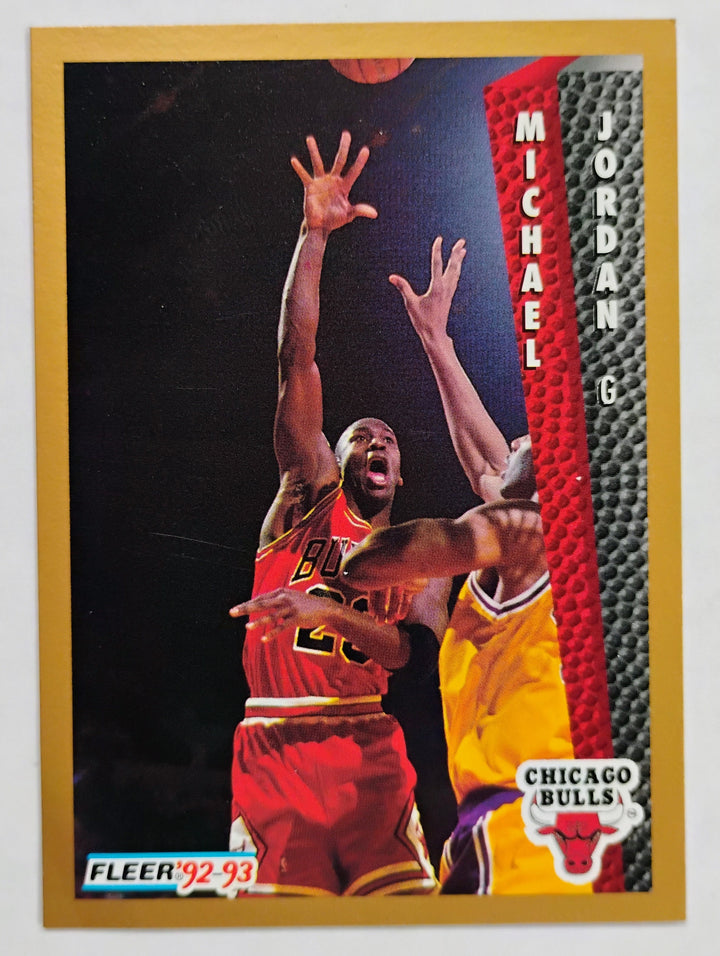 1992-93 Fleer Basketball Michael Jordan #32