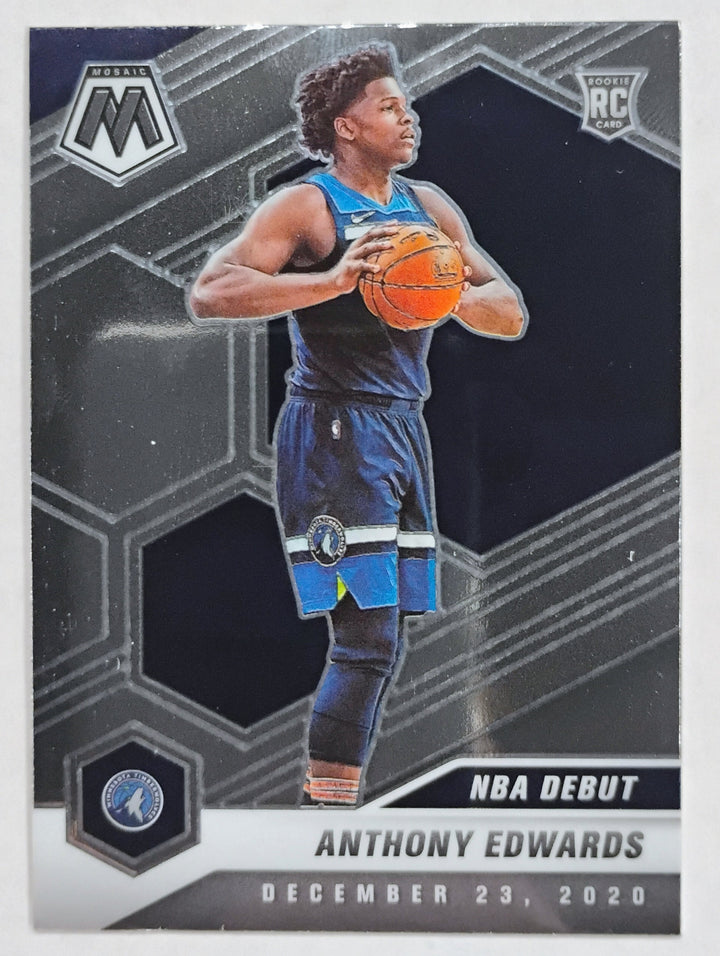 2020-21 Panini Mosaic Baskeball Anthony Edwards #261 RC