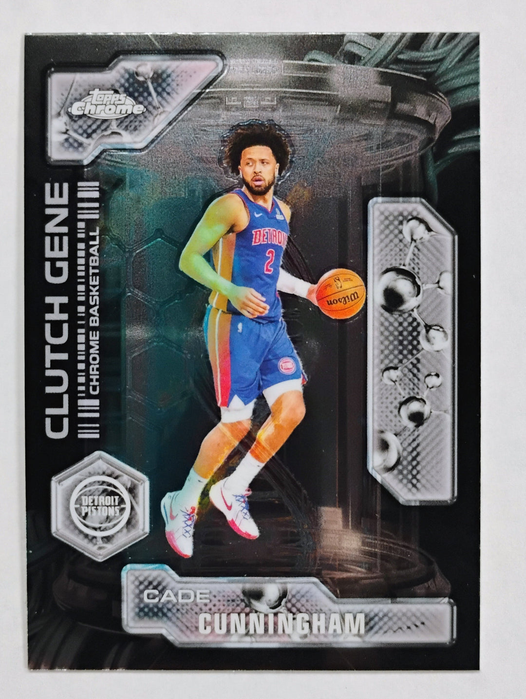 2025 Topps Chrome Basketball Cade Cunningham #CG-18 Clutch Gene