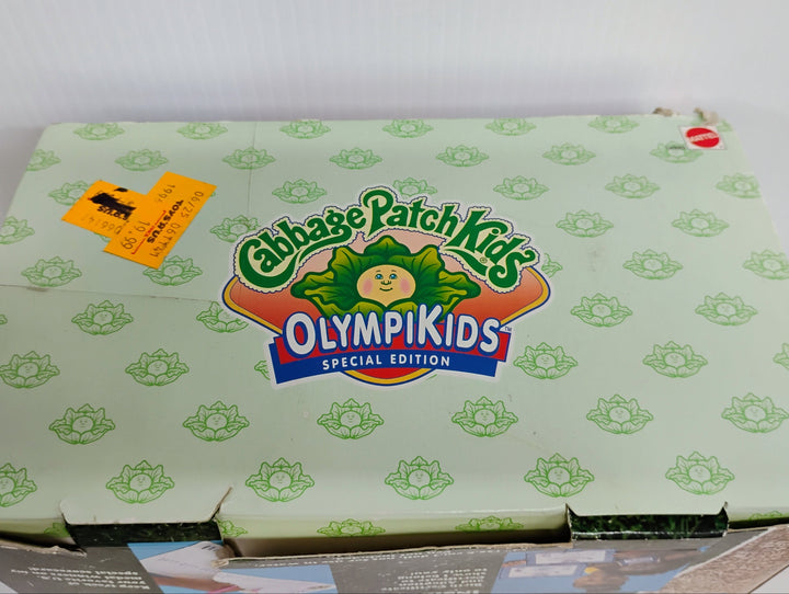 1996 Mattel Cabbage Patch Kids Mariah Satcie Soccer OlympiKids Special Edition In Box