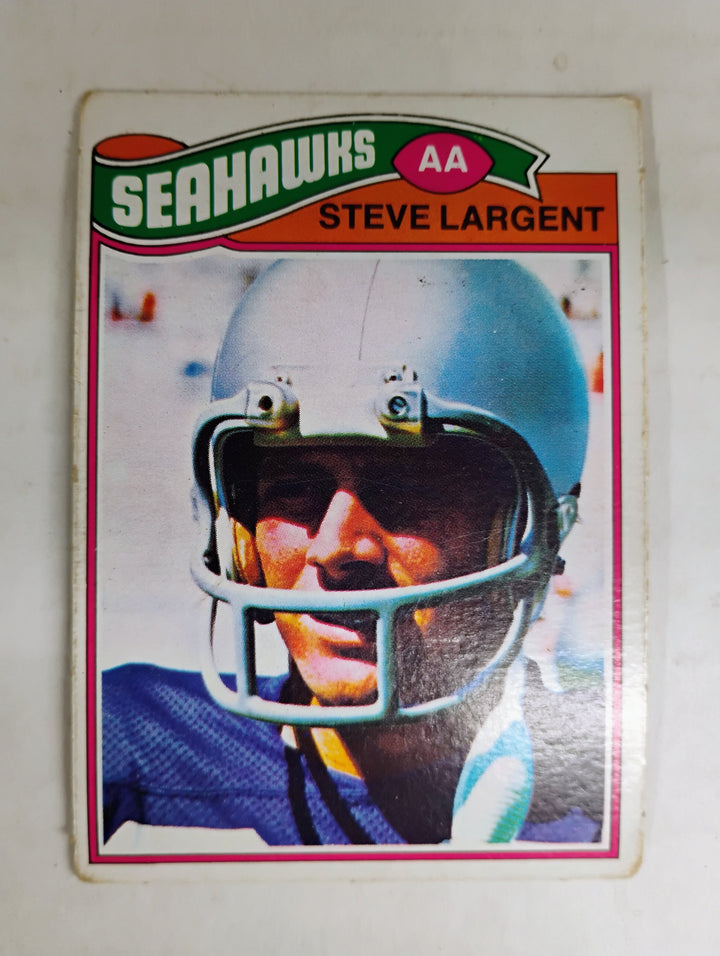 1977 Topps Mexican Football Steve Largent RC #177