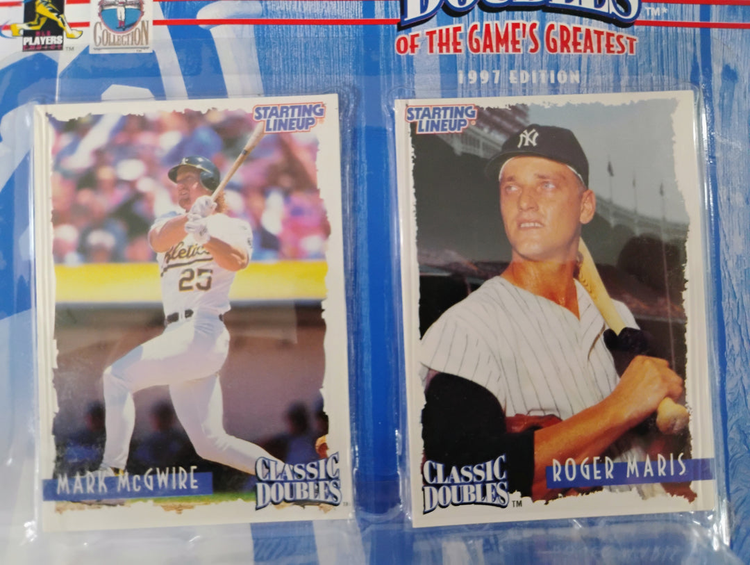 1997 Kenner Starting Lineup Classic Doubles Mark Mcgwire/Roger Maris Sealed