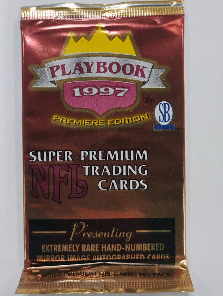 1997 Playbook Premier Edition Football Sealed Pack
