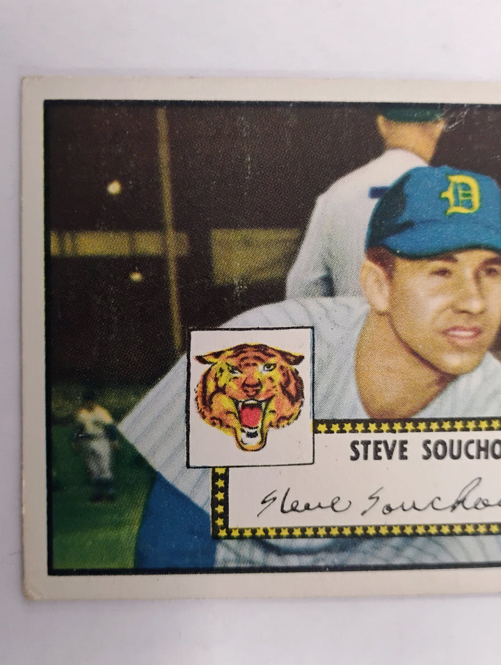 1952 Topps Baseball Steve Souchock #234 Red Back