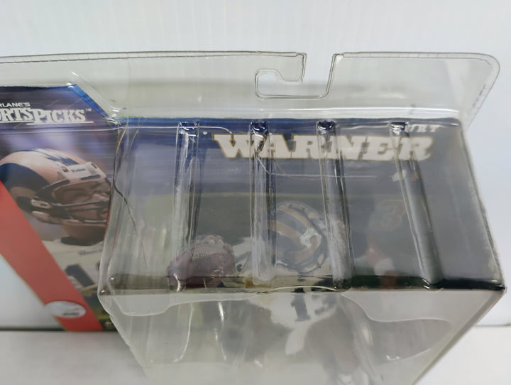 2001 Mcfarlane NFL Football Series 1 Kurt Warner Rams White Sealed