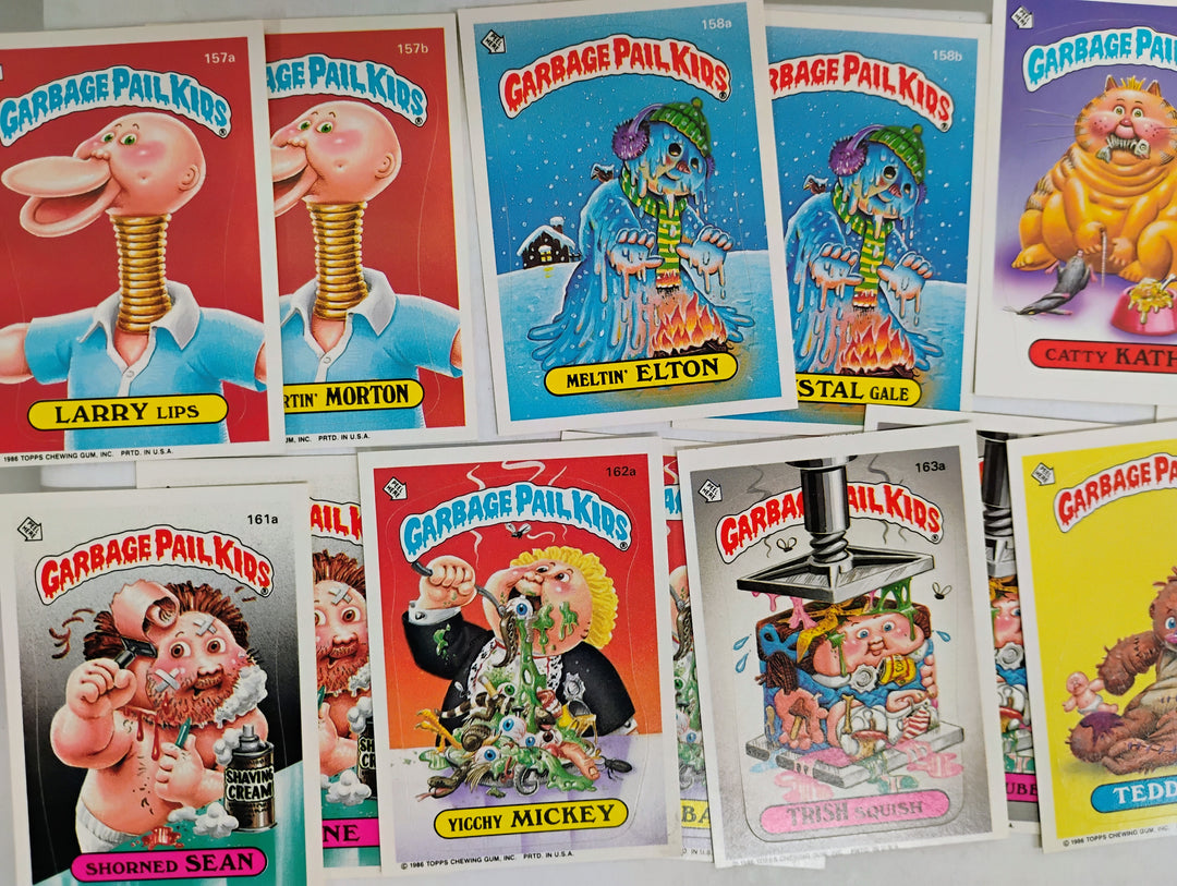 1986 Topps Garbage Pail Kids Series 4 Complete Set EX-MT