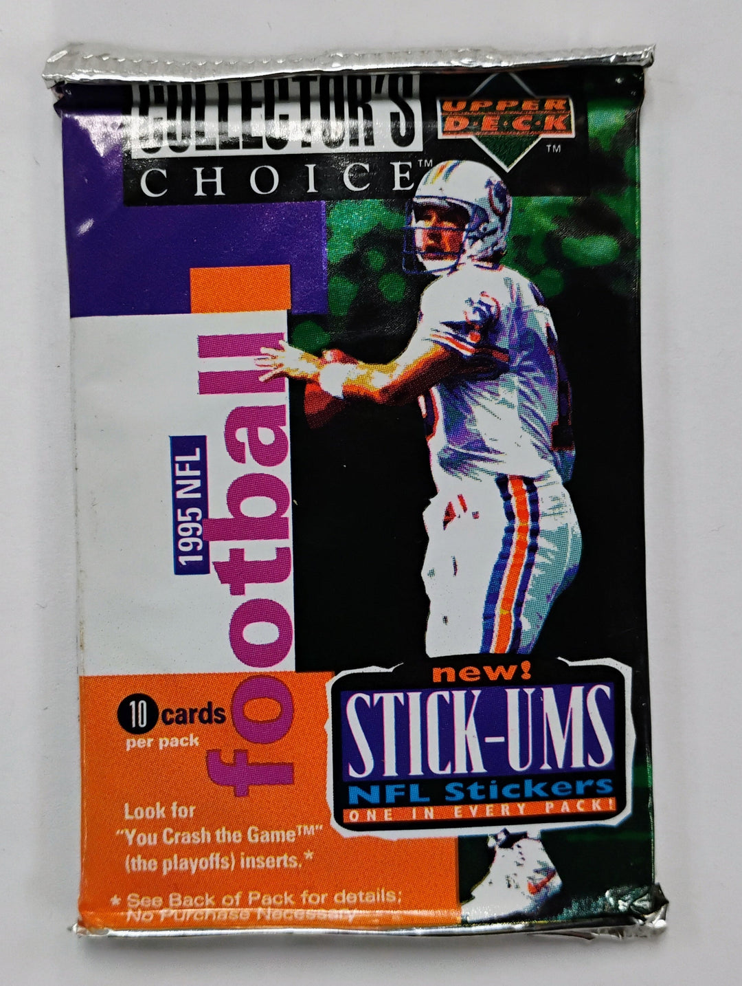 1995 Collector's Choice Football Sealed Pack