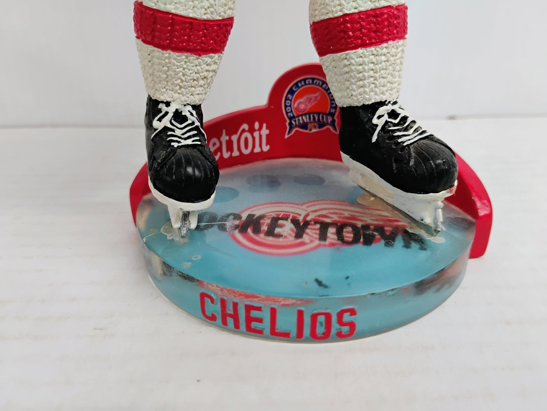 2002 Forever Collectibles "Men Of Ice" Chris Chelios Detroit Red Wings Stanley Cup Champions