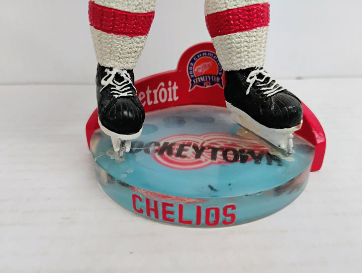 2002 Forever Collectibles "Men Of Ice" Chris Chelios Detroit Red Wings Stanley Cup Champions