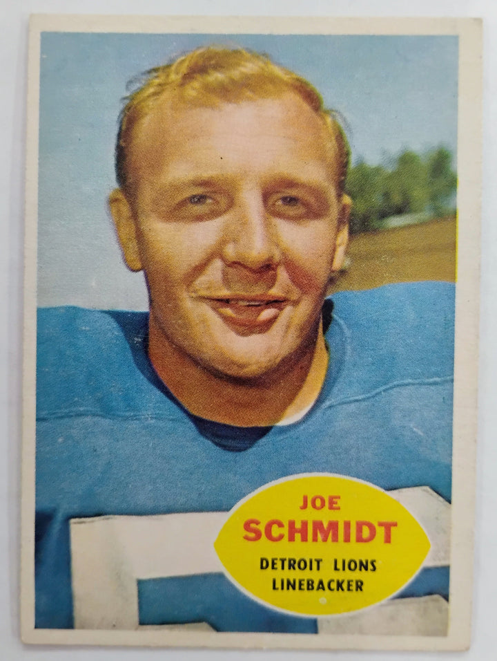 1960 Topps Football Joe Schmidt #46