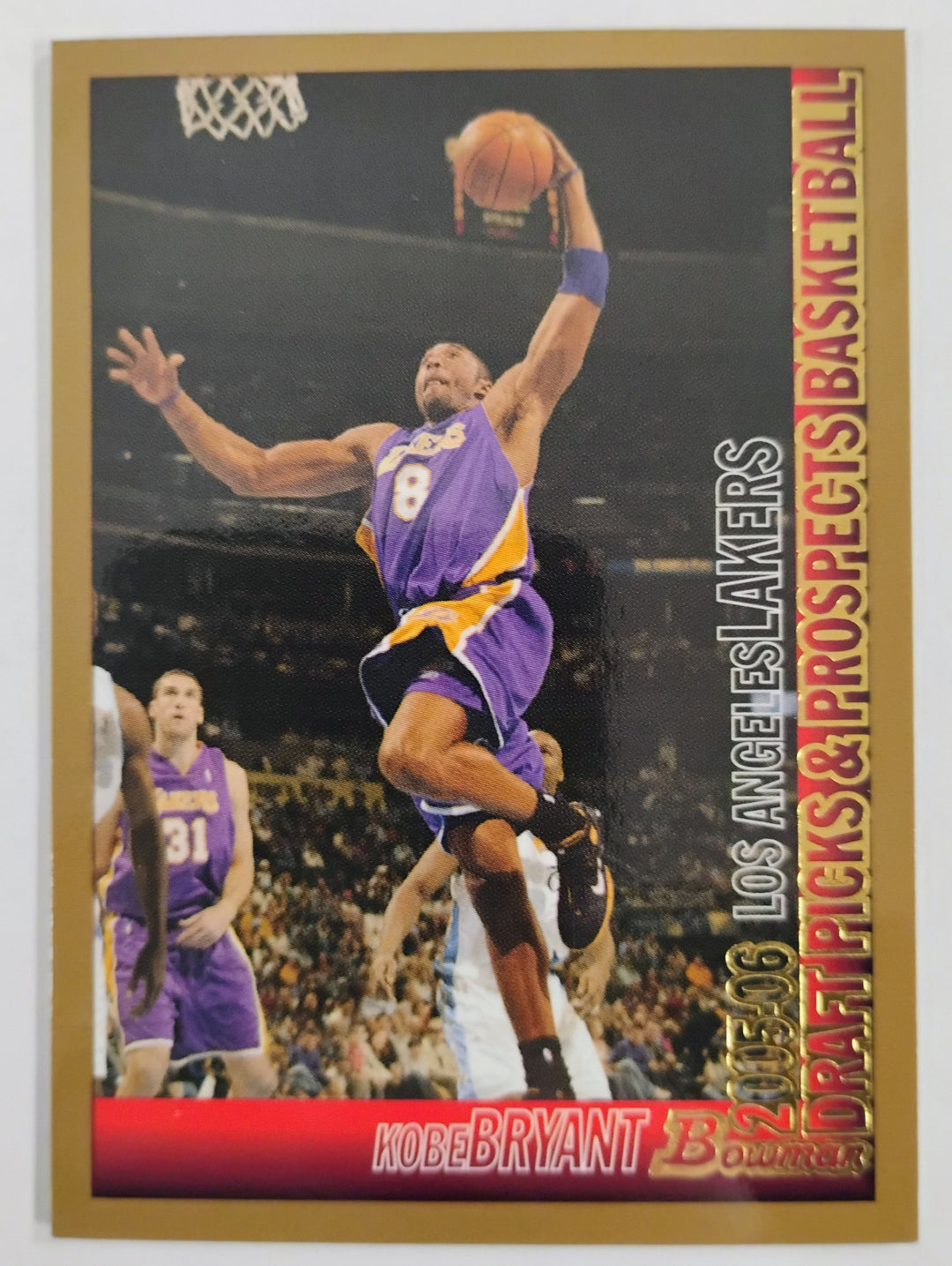 2005 Bowman Draft Picks & Prospects Kobe Bryant #69 Gold SP