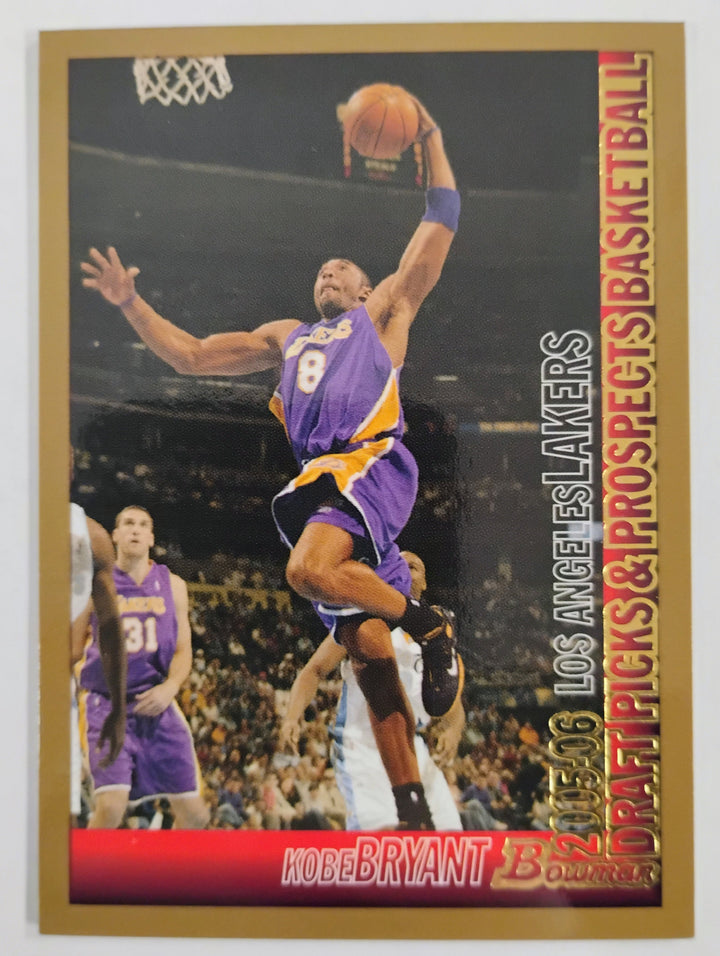 2005 Bowman Draft Picks & Prospects Kobe Bryant #69 Gold SP