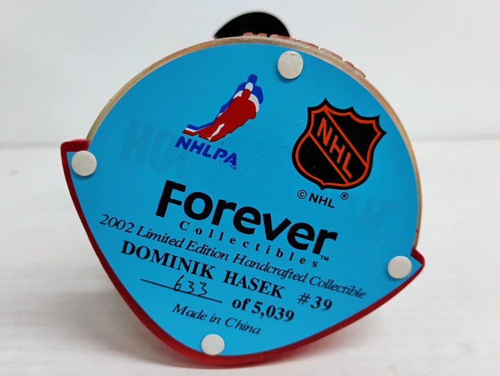 2002 Forever Collectibles "Men Of Ice" Dominik Hasek Detroit Red Wings Stanley Cup Champions