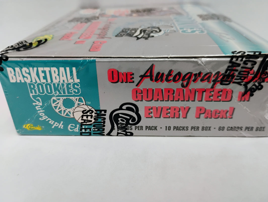 1995 Classic Basketball Rookies Autographed Edition Sealed Box