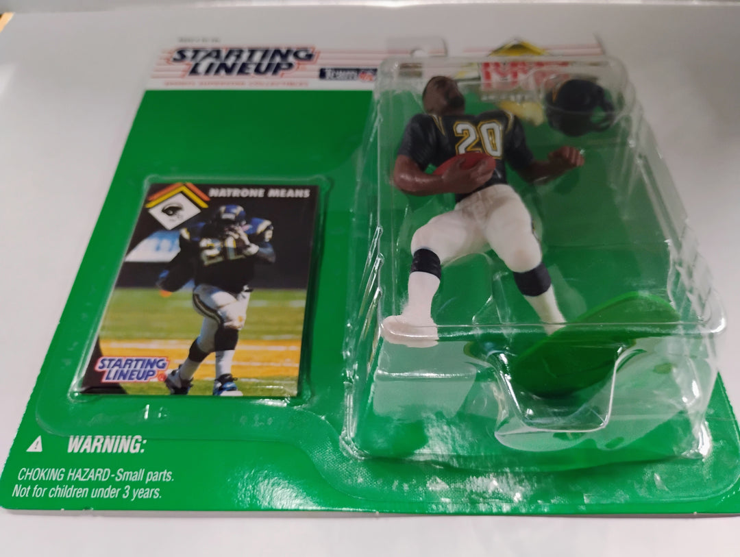 1995 Kenner Starting Lineup Football Natron Means Sealed