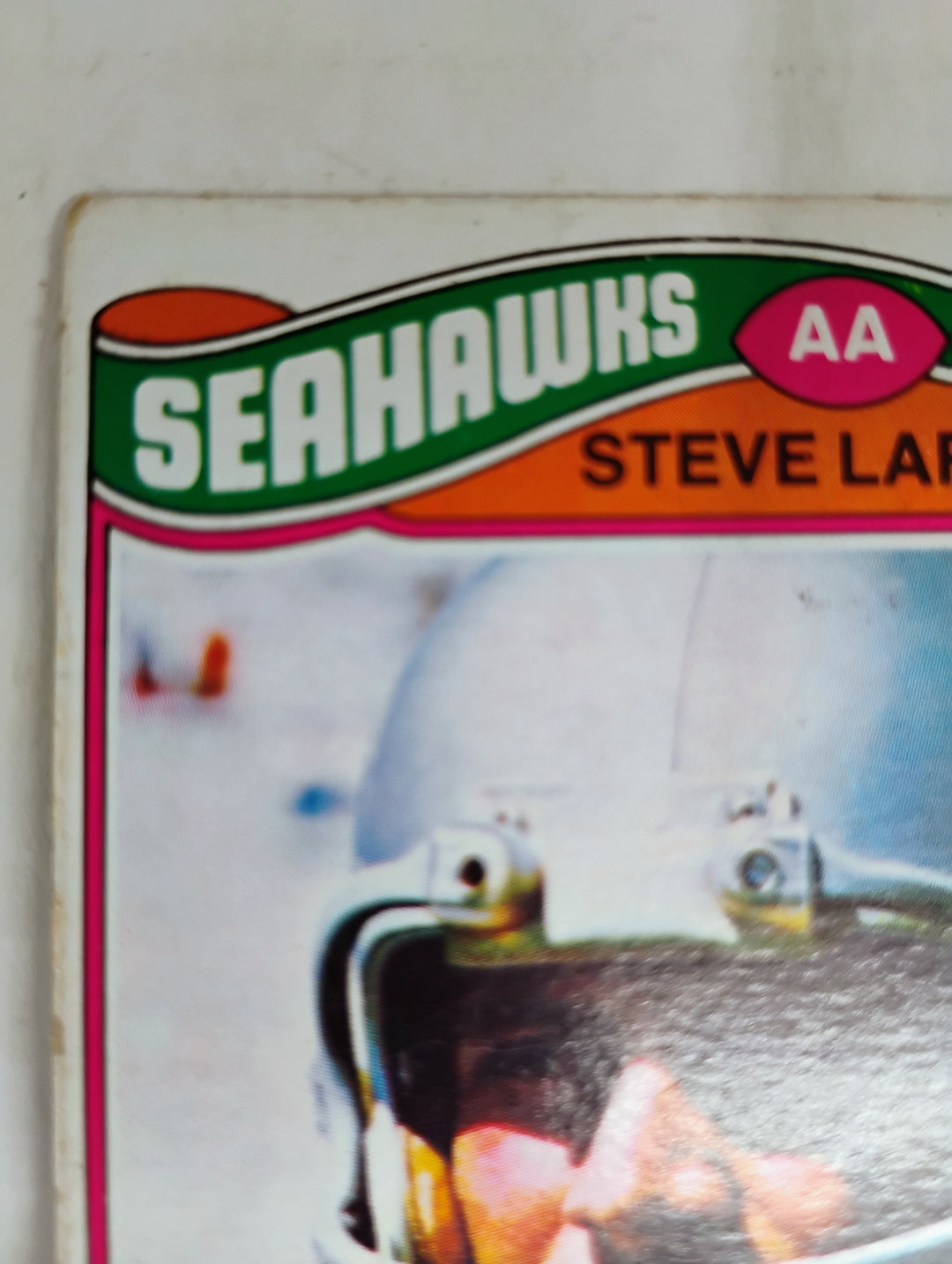 1977 Topps Mexican Football Steve Largent RC #177