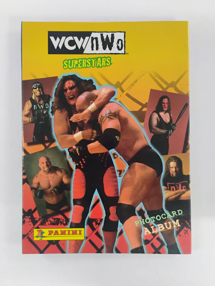 Panini WCW NWO Superstars Photocard Album w/ 24 Photos