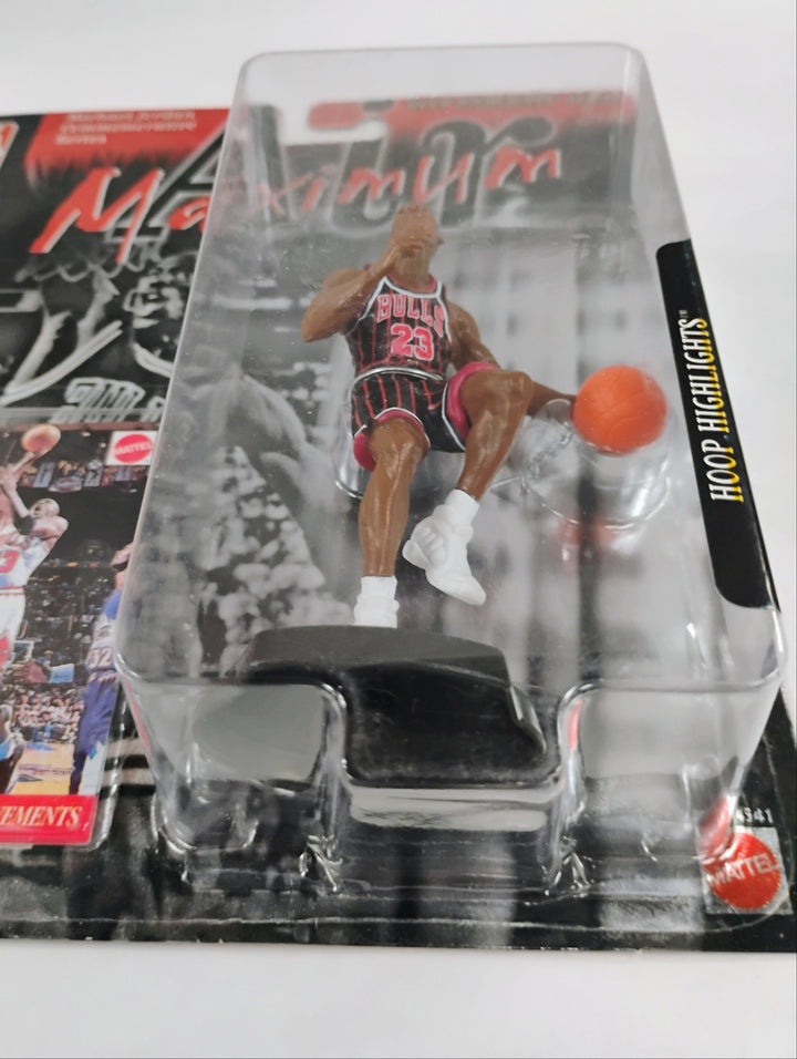 1999 Mattel Maximum Air Basketball Michael Jordan Hoop Highlights  Sealed