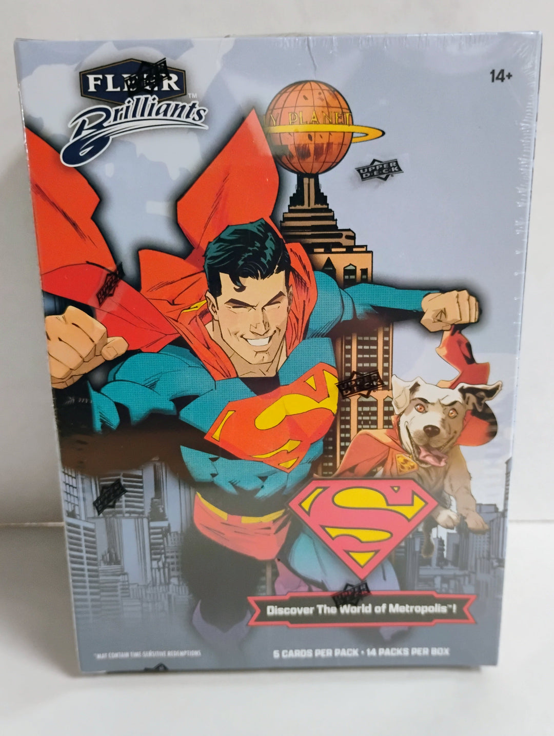 2025 Upper Deck Fleer Brilliants Superman Mega Box