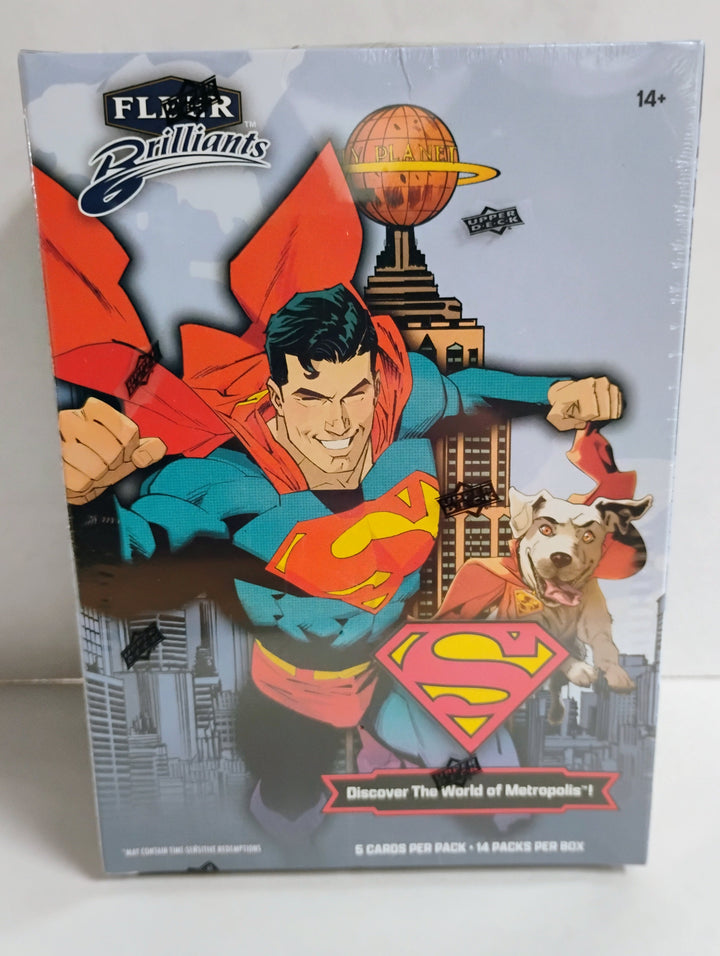 2025 Upper Deck Fleer Brilliants Superman Mega Box
