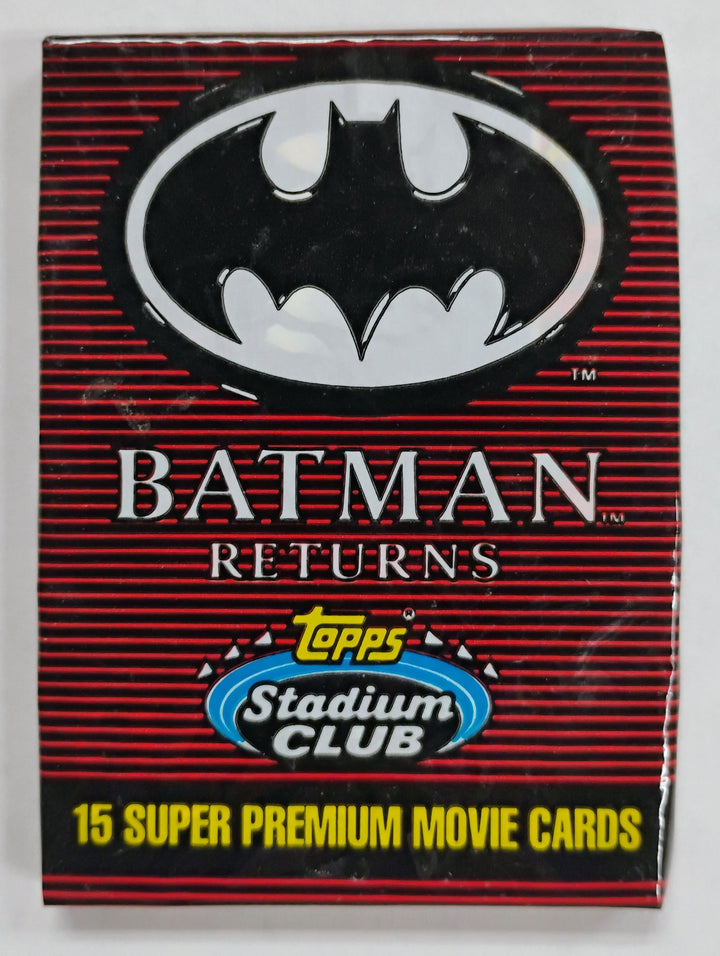 1991 Stadium Club Batman Returns Sealed Pack
