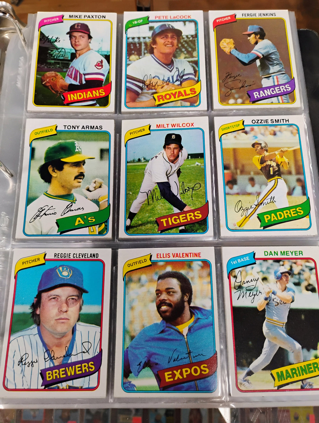 1980 Topps MLB Topps Complete Set