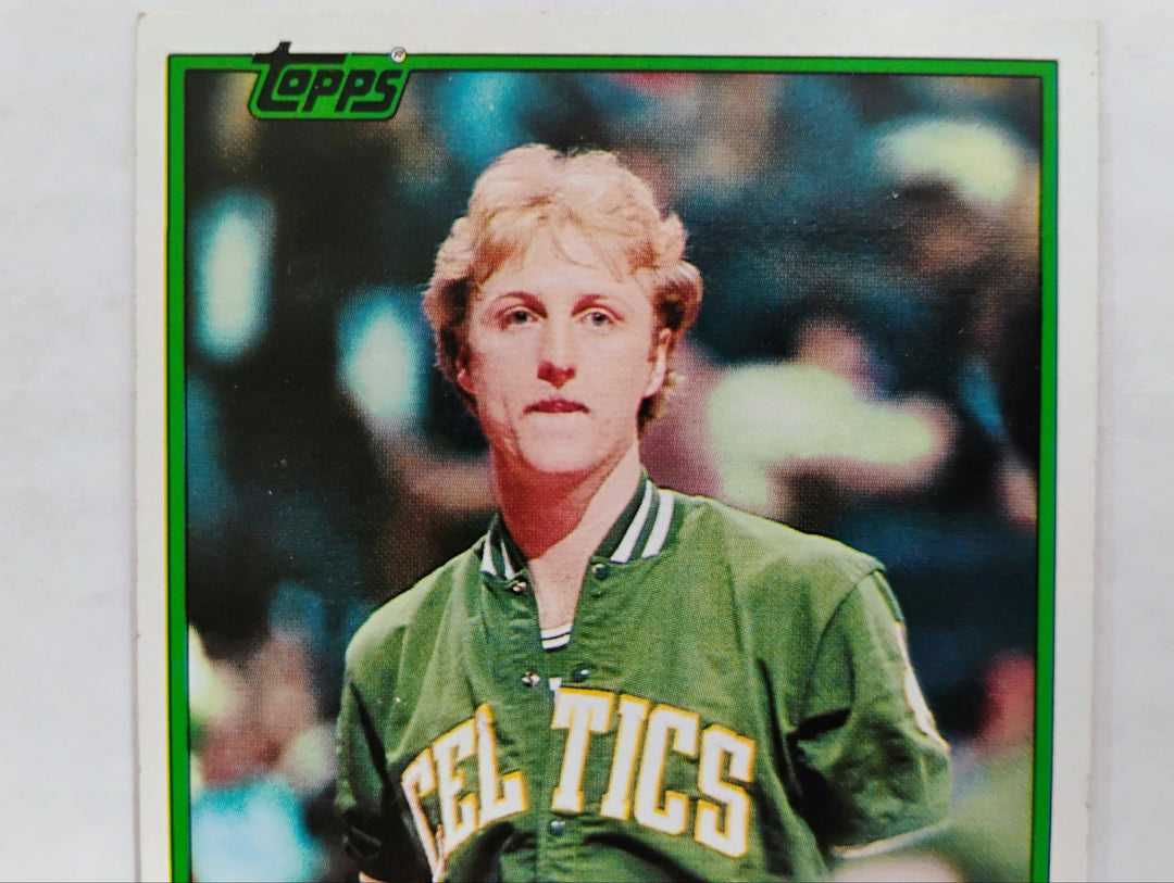 1981 Topps Basketball Larry Bird #4
