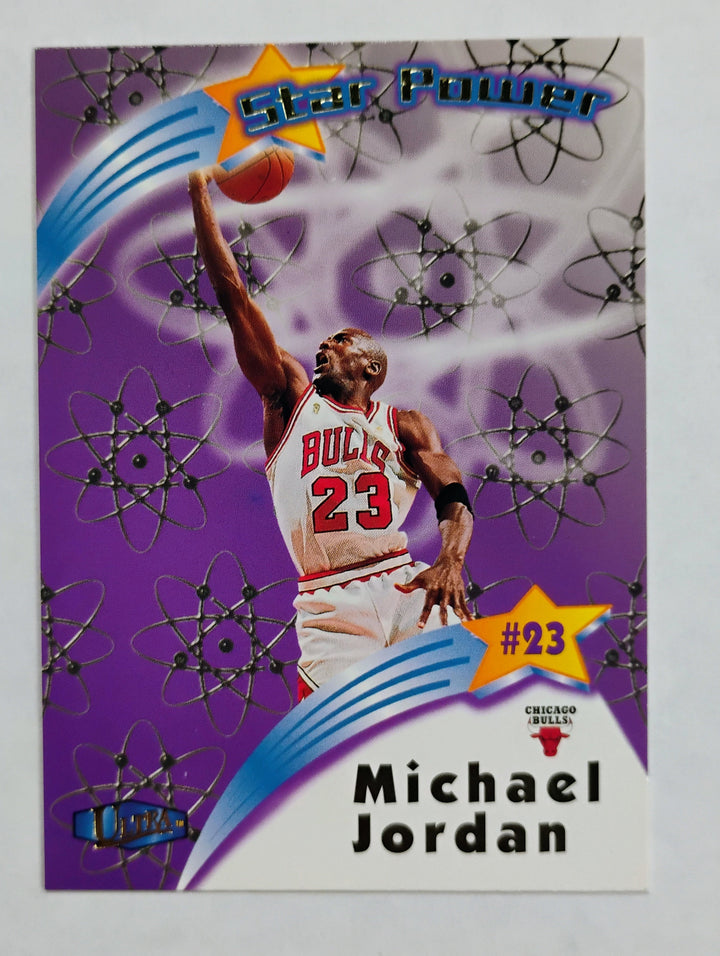 1997-98 Fleer Ultra Basketball Michael Jordan #1 Star Power